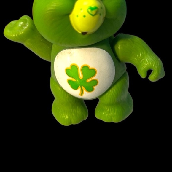 Vintage 1983 Care Bears Good Luck Bear Posable PVC Action Figure - Picture 3 of 8